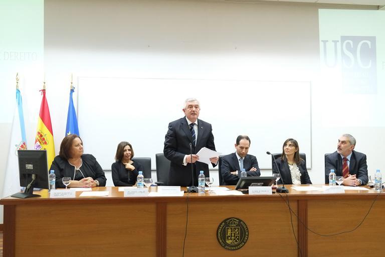 Dereito celebrou a festividade do seu San Raimundo de Peñafort