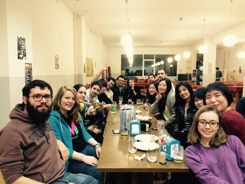 Recepción de profesores xaponeses que fan unha estadía na Facultade de Humanidades co programa Vía Láctea