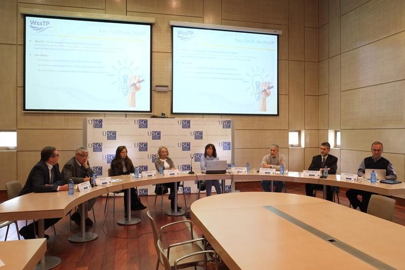 Especialistas de redes estatais e internacionais analizaron as novas tendencias de investigación e innovación en tratamento de augas 