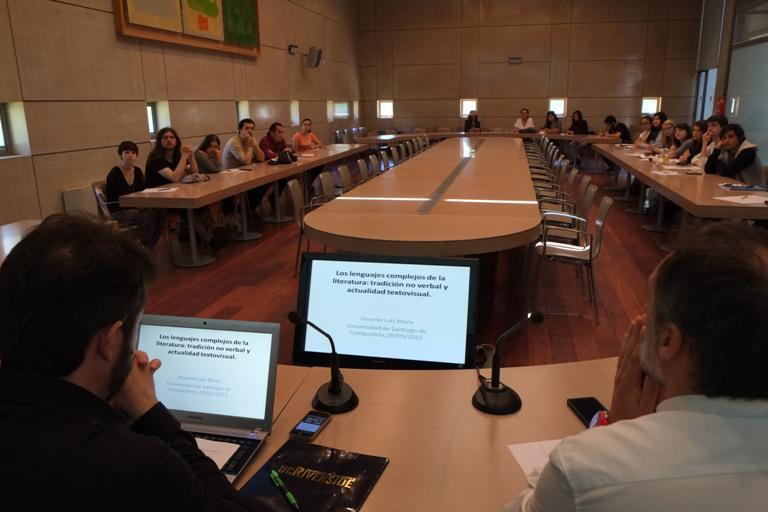 A USC reúne os escritores Vicente Luis Mora, Antonio Orejudo e David Refoyo para reflexionar sobre a literatura actual