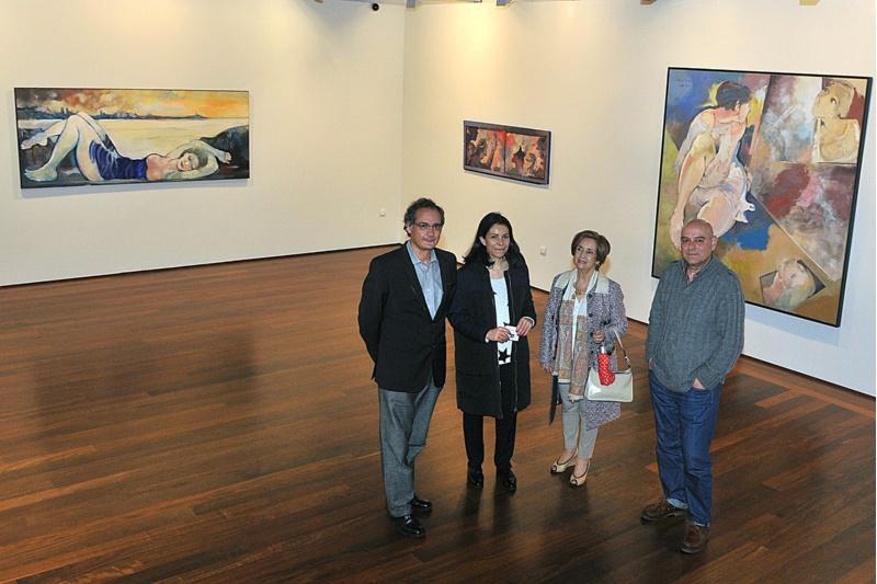 A obra que Felipe Criado pintou nos últimos anos exponse no Colexio de Fonseca