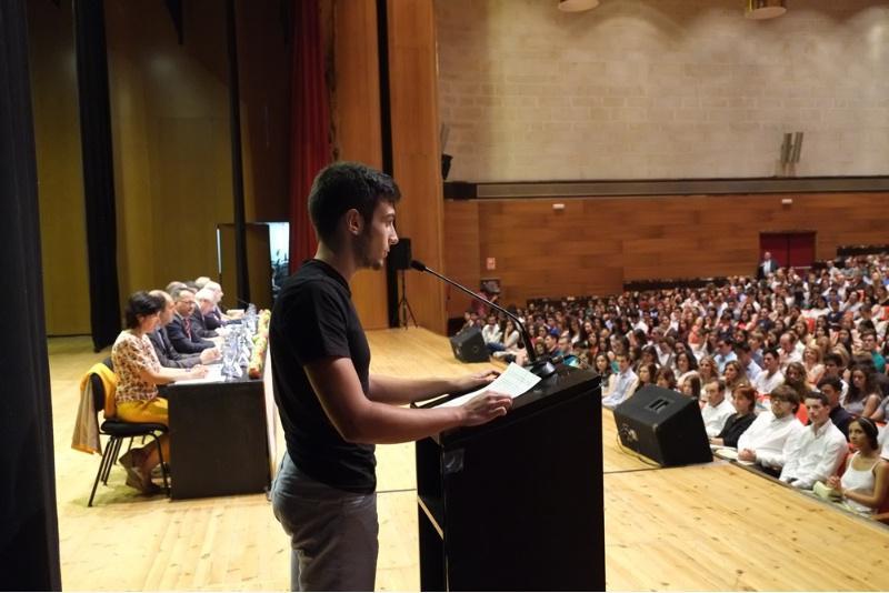 A USC recoñece o esforzo do mellor estudantado galego 