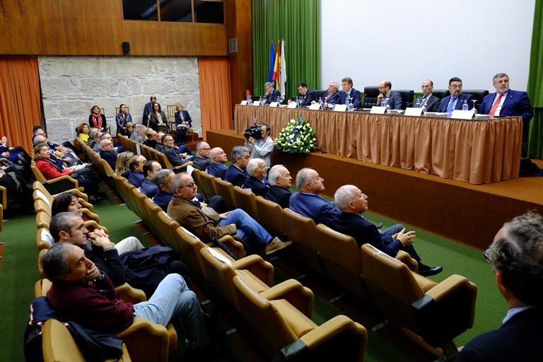 Medicina homenaxea a Eugenio Montero Ríos na celebración do seu patrón