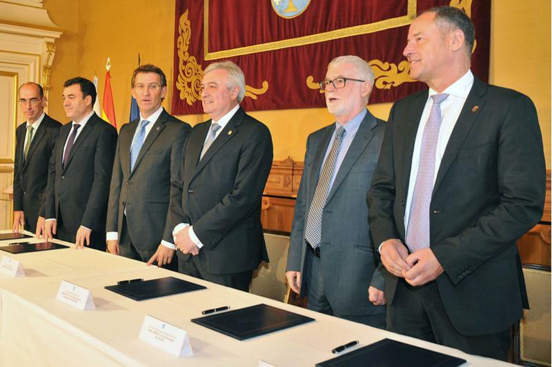 As universidades galegas e as consellarías de Sanidade e de Educación asinan o convenio para a colaboración na docencia clínica do grao en Medicina da USC