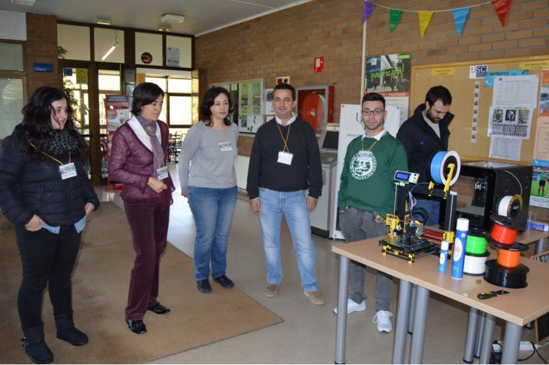 A EPS divulga a tecnoloxía e as aplicacións da impresión en 3D coas sesións informativas e obradoiros do ‘3DPrinting Day’ 