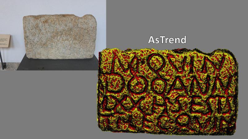 Investigadores de Prehistoria e Arqueoloxía desenvolven unha nova metodoloxía para estudar inscricións e gravados en 3D