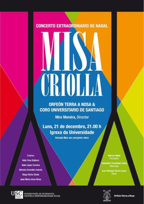 Concertos de nadal da Orquestra do Espazo de Cámara e do Coro Universitario da USC