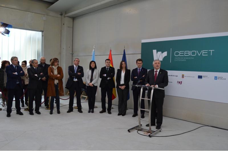 O Cebiovet é un novo impulso para o Campus Terra e axudará a mellorar a calidade da docencia e da I+D+I, sinala o reitor da USC 