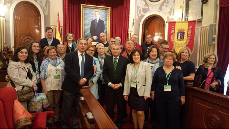 Alumnado do IV Ciclo, de intercambio na Universidade de Estremadura