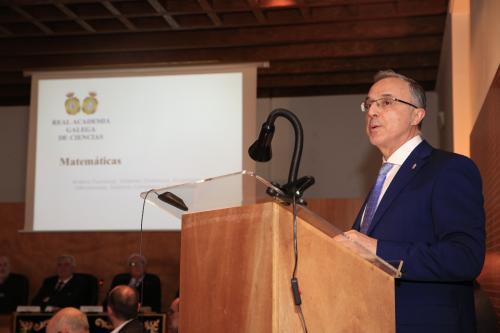 Juan José Nieto ingresou na Real Academia Galega de Ciencias