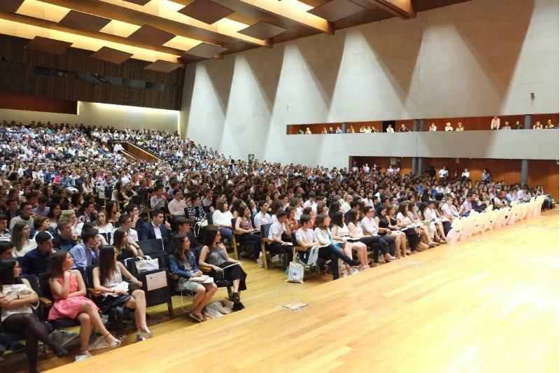 O alumnado coas mellores cualificacións nas Probas de Acceso á Universidade recibe o recoñecemento da USC