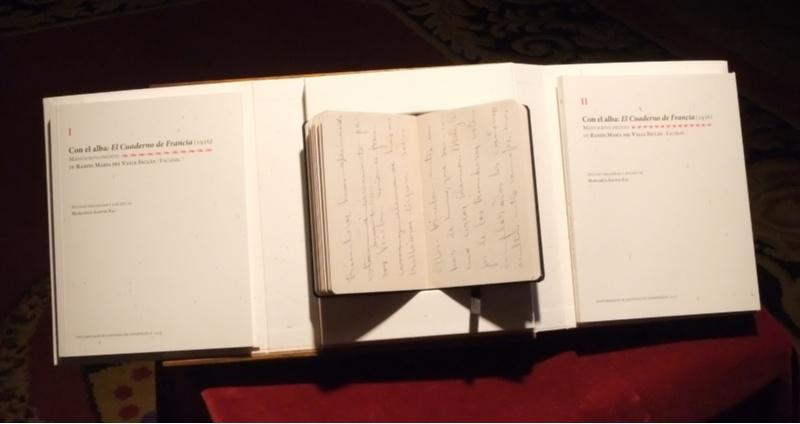 A USC edita o manuscrito inédito de Valle-Inclán Con el alba. El Cuaderno de Francia