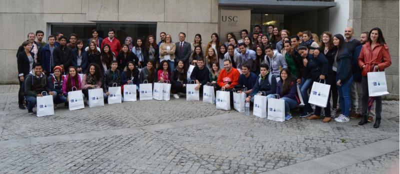 A USC dá a benvida ao seu alumnado estranxeiro