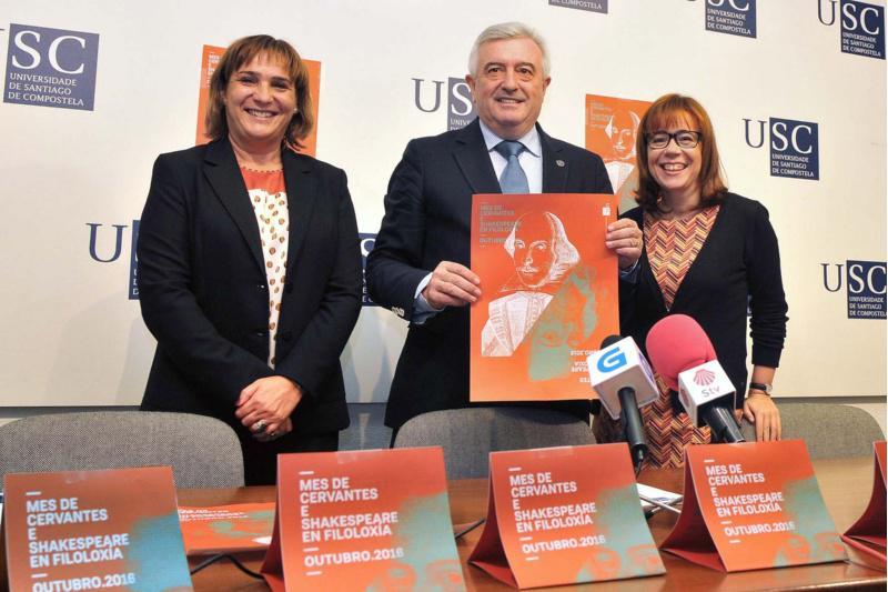 Amplo programa de actividades do Mes de Cervantes e Shakespeare en Filoloxía