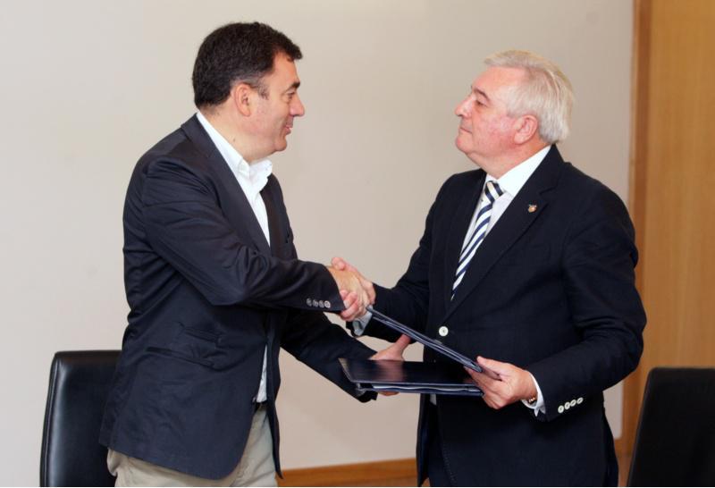 Educación e a USC reforzarán a excelencia internacional da área de matemáticas 