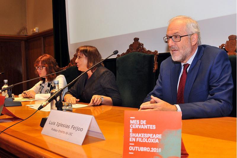 O Mes de Cervantes e Shakespeare en Filoloxía comezou cunha conferencia sobre El Quijote