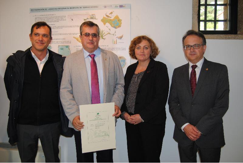 Un proxecto do Campus Terra da USC para restauración de lagoas en Cospeito, premio Juana de Vega de Intervención na Paisaxe