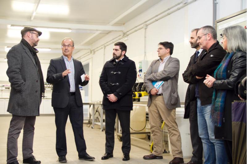 O Biogroup da USC instala na depuradora da Silvouta unha plataforma de ensaios de tratamento de augas