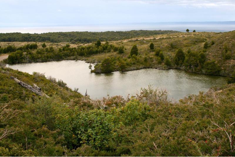 Marta Pérez, do grupo de Ciencia do Sistema Terra, estuda na Patagonia as variacións climáticas e ambientais ao longo de 11.000 anos