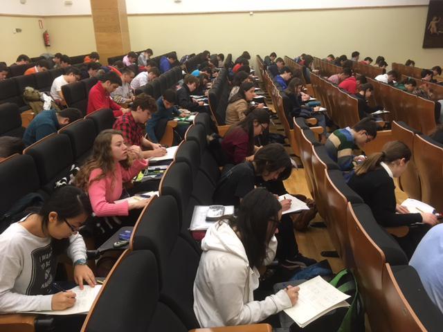 Máis dun cento de participantes na fase galega da Olimpíada Matemática Española