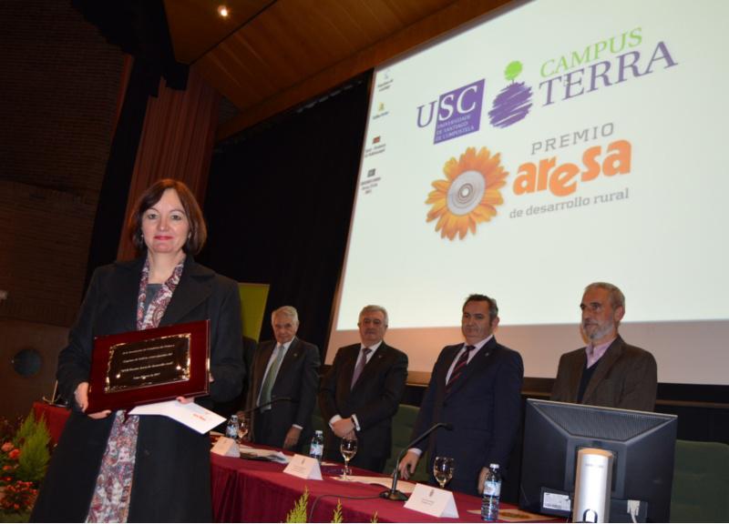 Ovica recibe o XVII Premio Aresa de Desenvolvemento Rural 