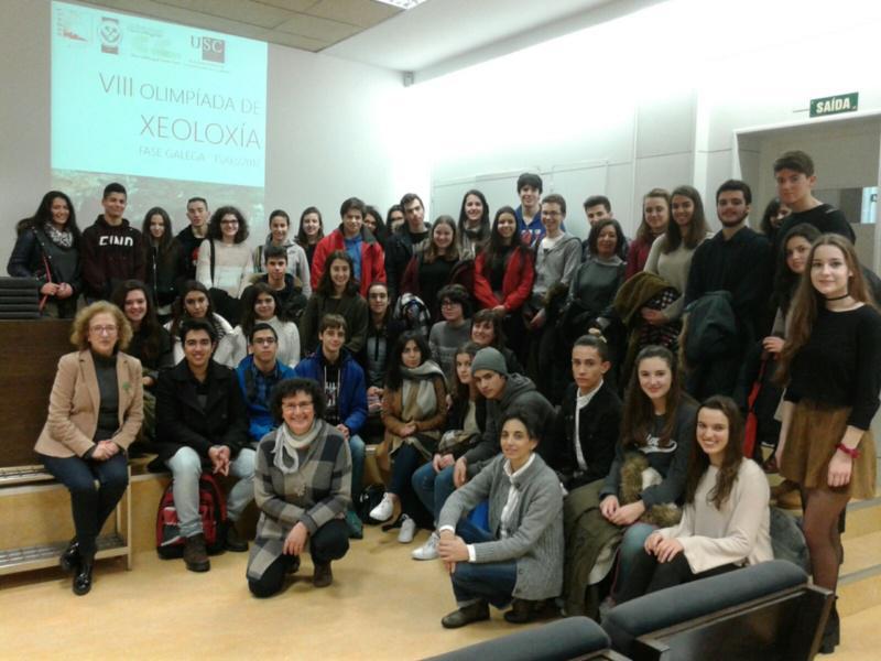 Os Ies Rosalía de Castro, de Santiago, e Xoán Montes, de Lugo, gañan as fases da Olimpíada de Xeoloxía celebradas na USC