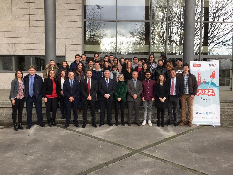 O centro Yuzz Lugo inaugura a súa primeira edición ao abeiro do programa Santander Yuzz 'Mozos con ideas'