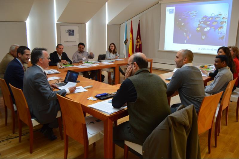 Docentes procedentes de África e Asia coñecen a USC a través do proxecto europeo Erasmus Plus KA-107