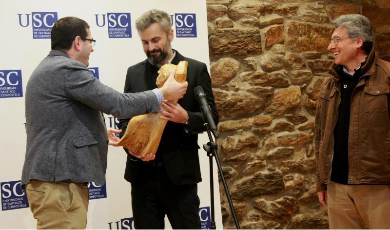 O director Milen Vitanov recibiu o premio USC á Produción de Animación no marco do Festival Animacam