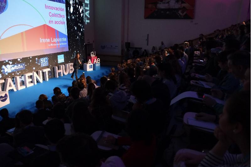 O Aquae Talent Hub reuniu en Ciencias Económicas a centos de persoas interesadas na creatividade e a innovación
