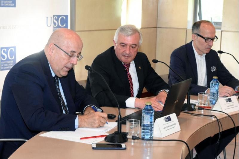 Martí Parellada presentou na USC o estudo sobre as universidades españolas dende unha perspectiva autonómica da Fundación CYD