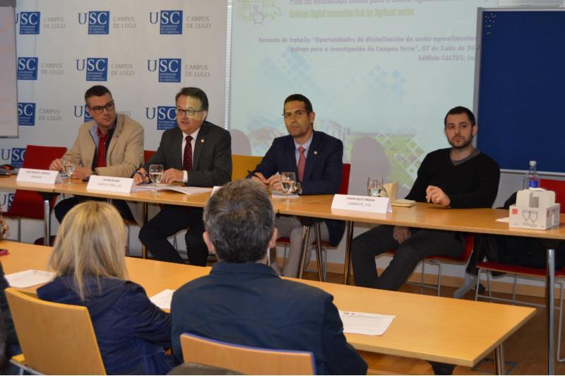 Investigadores do Campus Terra da USC analizan distintas liñas de traballo para dixitalizar o agro en Galicia