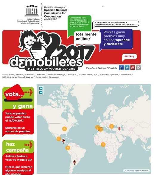 D3Mobile 2017 supera os seus niveis de participación e internacionalización con 1.476 estudantes e 350 docentes de 44 países