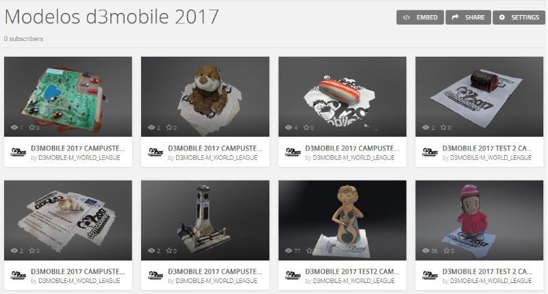 D3Mobile 2017 supera os seus niveis de participación e internacionalización con 1.476 estudantes e 350 docentes de 44 países