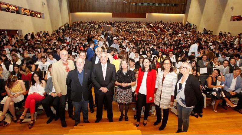 A USC recoñece os 597 estudantes coas mellores cualificacións nas probas de acceso á universidade