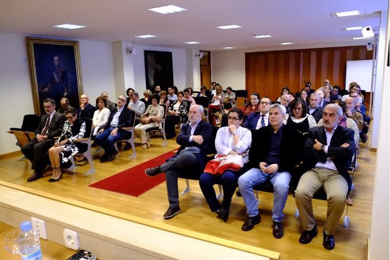 Ulises Moulines e Tomás Vives conversaron na USC sobre liberdade e ciencia