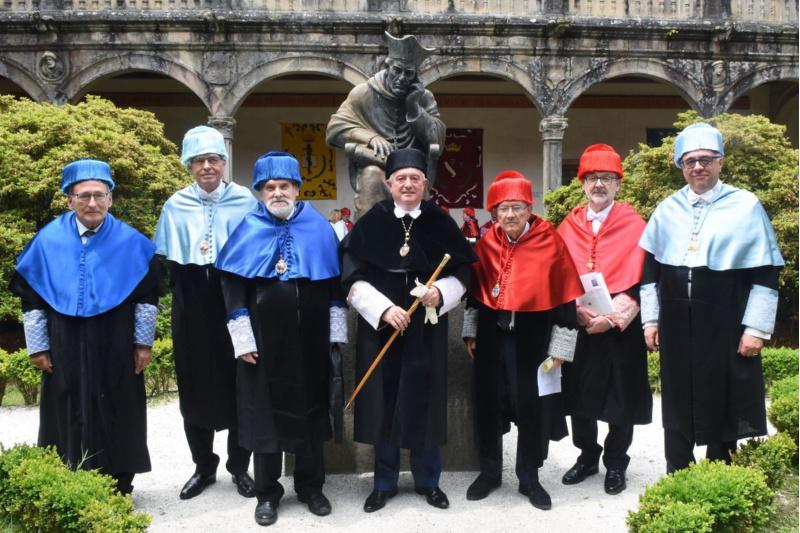 A USC incorpora á súa galería de honoris causa a Mikhail Alexandrovich Braun, Salvador Vives e Ulises Moulines