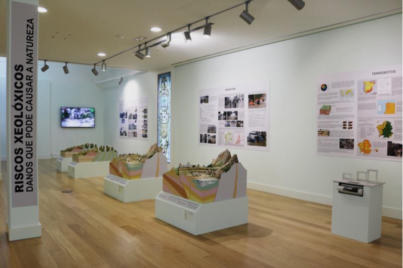 Os riscos xeolóxicos en Galicia centran unha mostra no Museo de Historia Natural da USC 