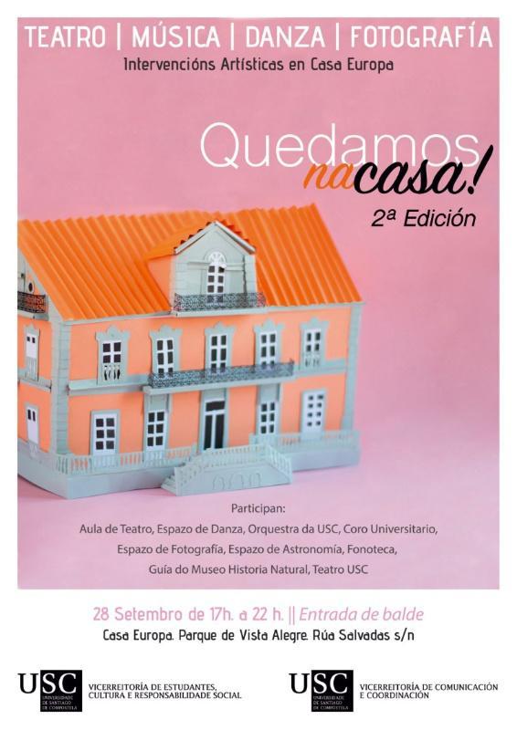 As áreas culturais da USC “ocupan” a Casa de Europa 