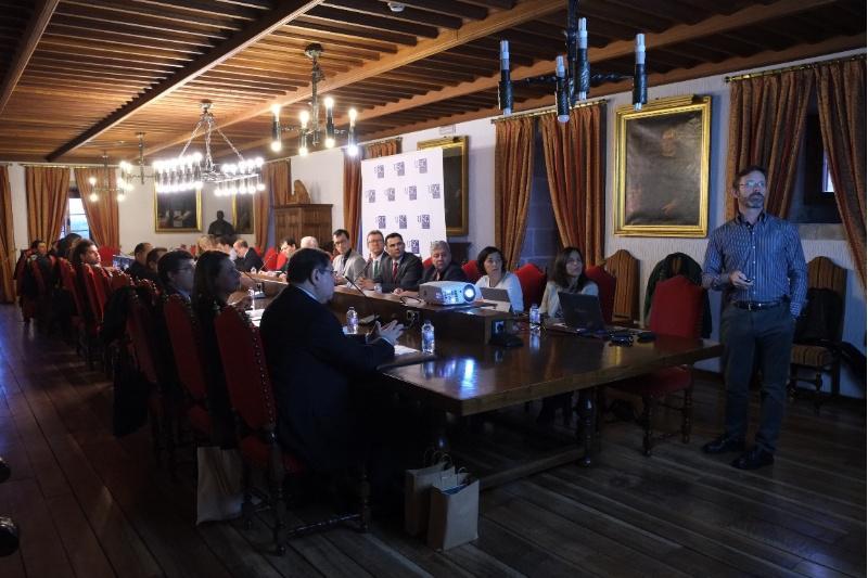 A USC recibiu a responsables brasileiros de CONIF para a promoción científica e tecnolóxica