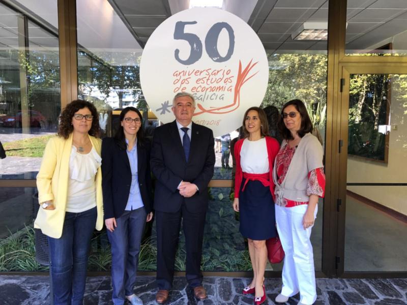 A Facultade de Ciencias Económicas e Empresariais da USC celebra o 50 aniversario dos estudos de economía en Galicia cun programa cheo de actividades