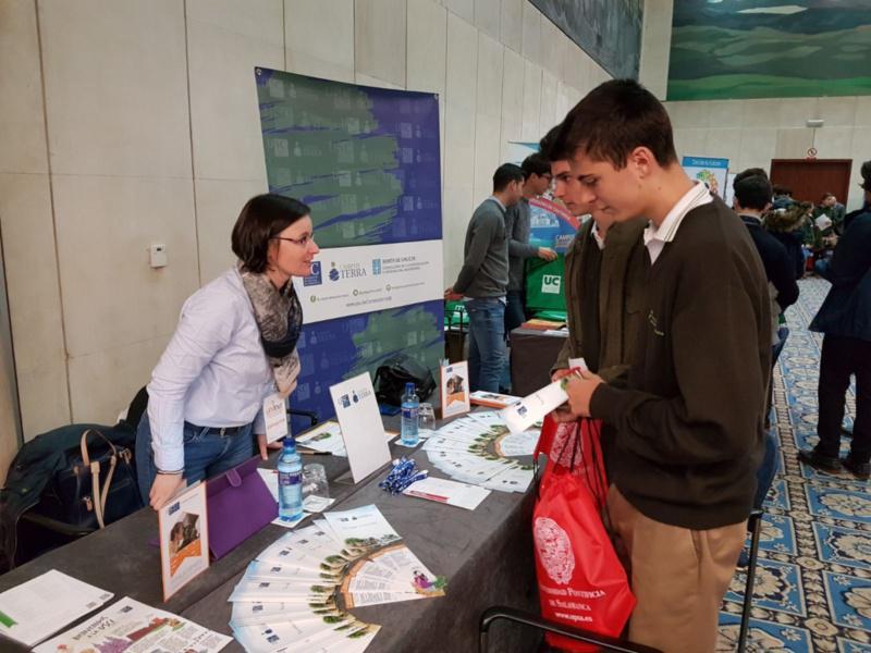 O Campus Terra da USC presenta a súa oferta académica no salón de orientación universitaria Unitour Oviedo