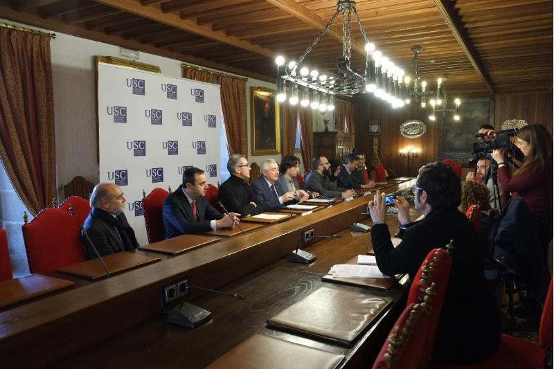 A USC e Gradiant asinan un acordo marco de cooperación científica e tecnolóxica