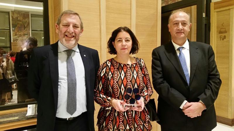 A USC, presente na entrega do premio Aquí Europa-Vocento ao Camiño de Santiago