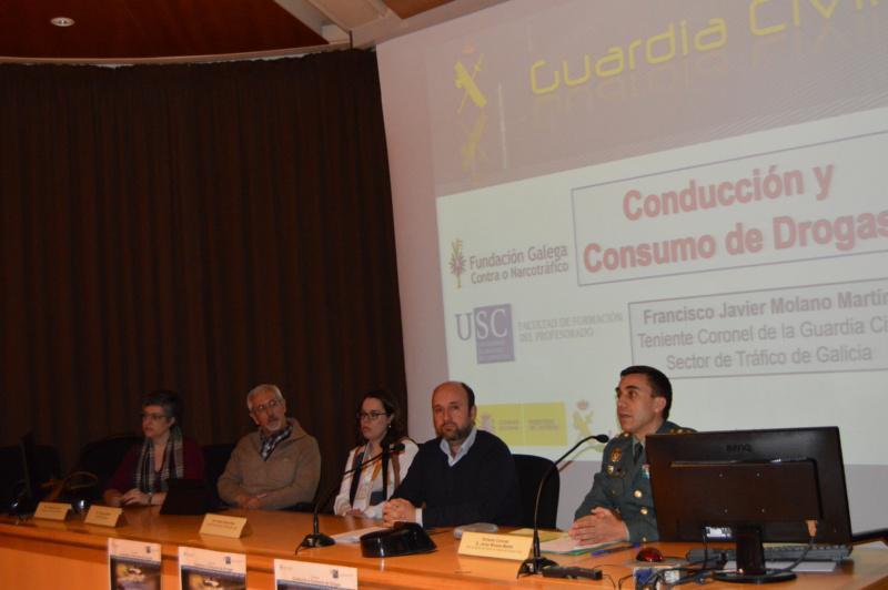 Condución e consumo de drogas, a debate en Formación do Profesorado