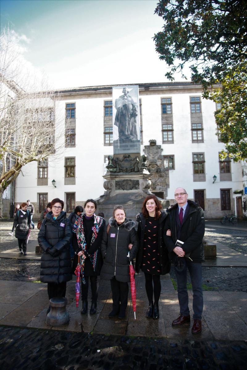 Concepción Arenal preside este mes a Praza de Mazarelos
