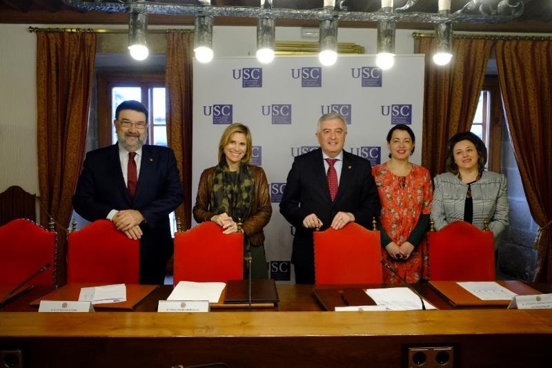A Cátedra de Hidroloxía Médica renova o apoio da Axencia de Turismo de Galicia 