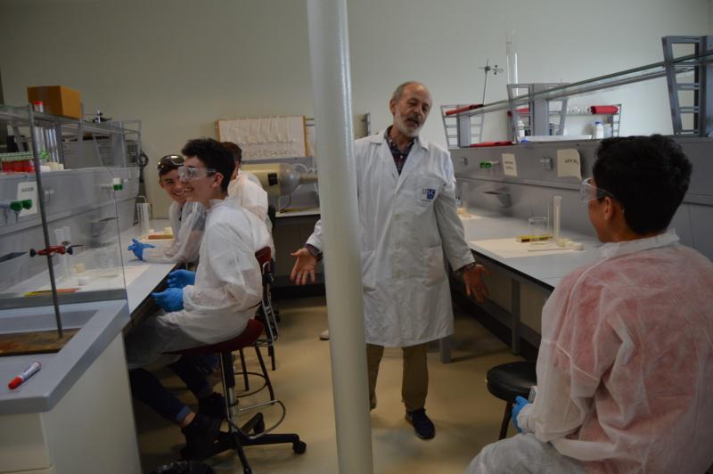 O ciclo ‘Ciencias para xoves investigadores’ chega ao seu remate coa visita de 120 estudantes preuniversitarios ao Campus Terra