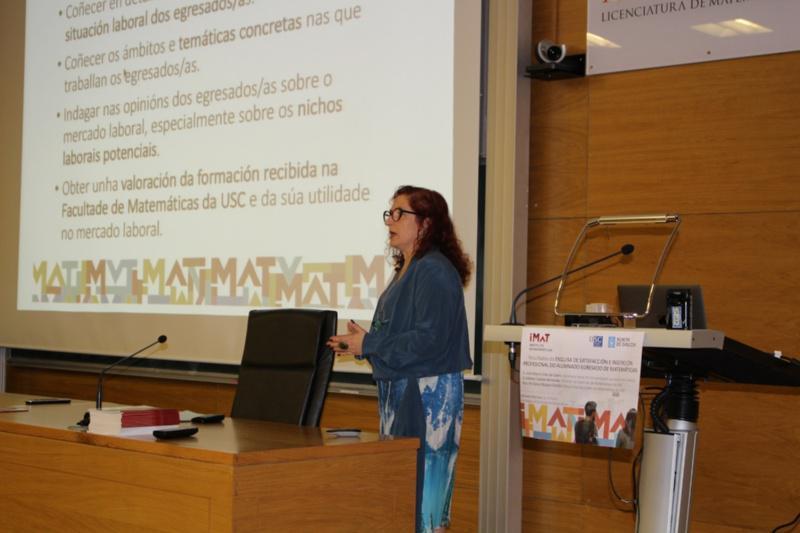 Preto da metade dos titulados en Matemáticas da USC atopa o primeiro emprego en menos dun mes