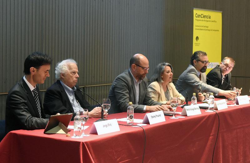 O Nobel Stanley Prusiner interveu sobre as enfermidades priónicas nunha nova conferencia do programa ConCiencia